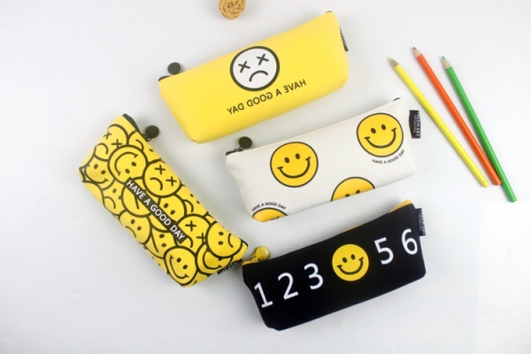 emoji pencil pouch