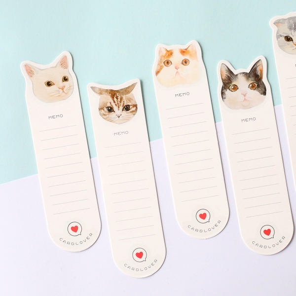 30pc Kitten Cat Cute Paper Bookmarks For Books Book Markers Gift For ...