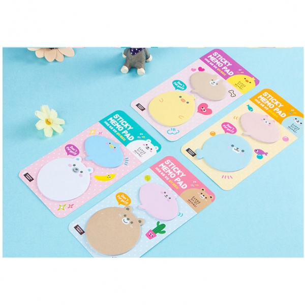 Cute Puppy Dogs Novelty Sticky Notes Pad Bookmark Memo Index Tab Page Markers