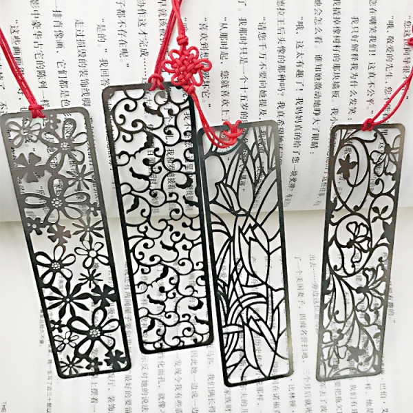 Elegant Flowers Cute Metal Floral Bookmarks For Books Book Markers ...